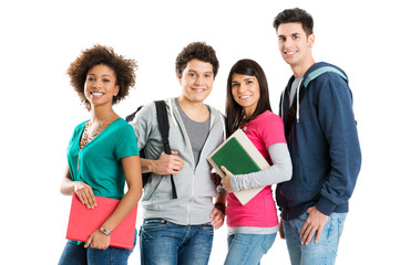 Portrait Of Multi Ethnic Students