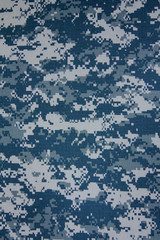Wall Mural - US navy digital camouflage fabric texture background