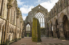 Holyrood Abbey In Edinburgh, Scotland