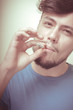 © Eugenio Marongiu - stylish young modern man with cigarette