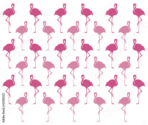 Fototapeta dla dzieci Flamingos 01