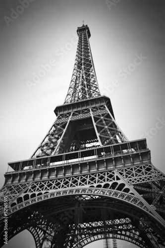 Fototapeta na wymiar The Eiffel Tower, Paris, France
