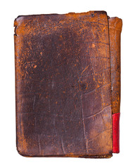 Old worn leather background