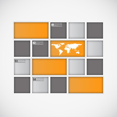 Wall Mural - Abstract infographics template