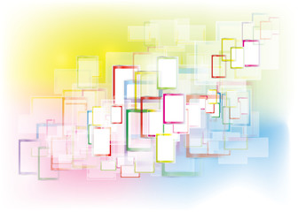 abstract rectangles interface