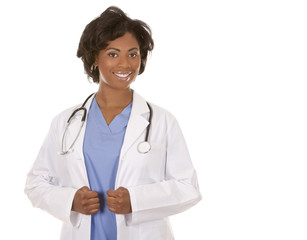 Wall Mural - black medical doctor