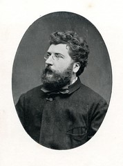 Wall Mural - Portrait of french composer Georges Bizet