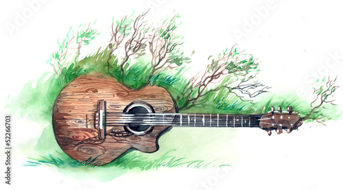 drewniana-gitara