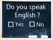 © roobcio - Do you speak english test