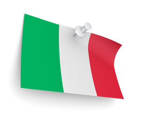 Poster - Italian flag.