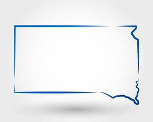 Wall Mural - south dakota