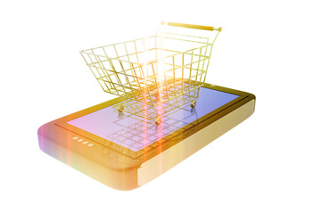 Shopping cart and digital device