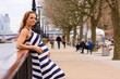 © michael spring - young pregnant woman in london.