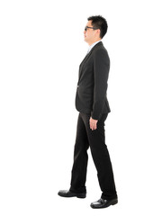 Wall Mural - Asian business man walking