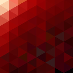 Aufkleber - Abstract Red Geometrical Background