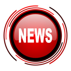 Aufkleber - news icon