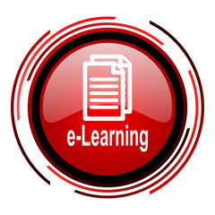 Poster - e-learning icon