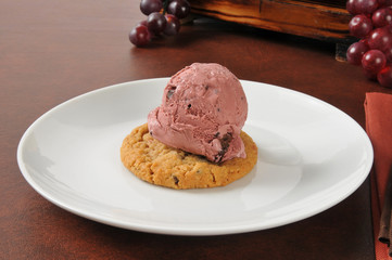 Poster - Cherry ice cream sandwich