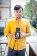 © Eugenio Marongiu - hipster young man with old camera