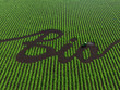 word bio on the cultivated land