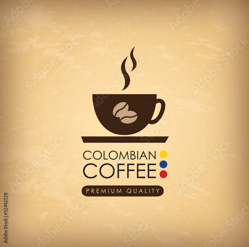 Dekoracja na wymiar  kolumbijska-kawa