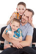 © Lifeisbeautiful - Familie - Vater allein-erziehend mit seinen Kindern