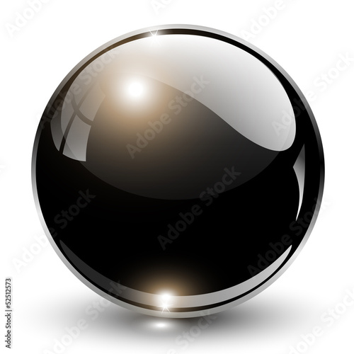 3D crystal sphere