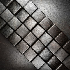 Canvas Print - metal background