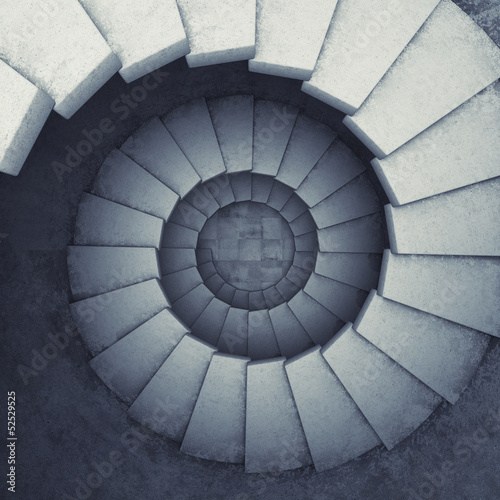 Nowoczesny obraz na płótnie Spiral stair