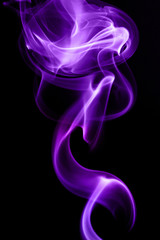 Purple smoke