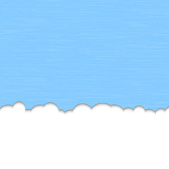 Wall Mural - vector clouds background