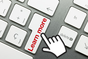 Sticker - Learn more keyboard hand