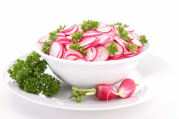 Sticker - radish salad