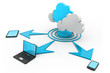 © 4designersart - Cloud computing devices