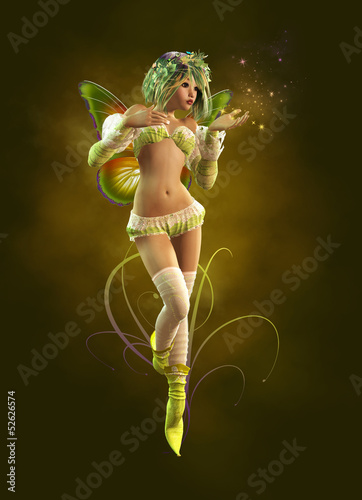 Fototapeta do kuchni Charming Pixie