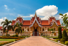 Pha That Luang Temple, Vientiane, Laos