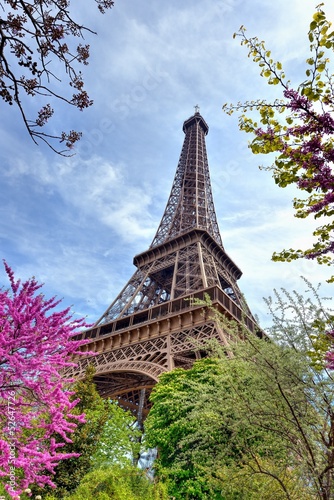Naklejka na drzwi Tour Eiffel