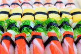 Fototapeta Tęcza - sushi