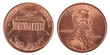 Isolated Penny - Both Sides Frontal