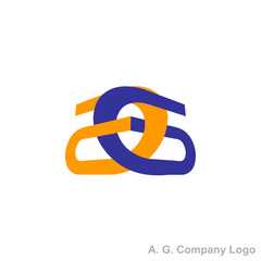 Wall Mural - A. G. Company Logo