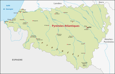  Département Pyrénées-Atlantiques, France