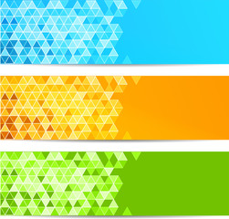Leinwandbilder - Abstract banner