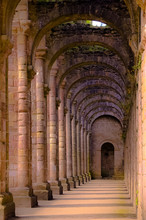 Internal Arches Of Fountains Abbey