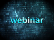 © Maksim Kabakou - Education concept: Webinar on digital background