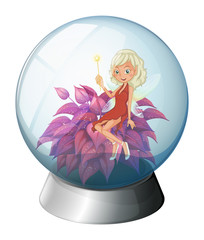 Wall Mural - A dome with a fairy