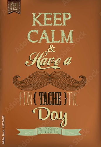 Nowoczesny obraz na płótnie Have A Fun - tache - tic Day Typographical Background