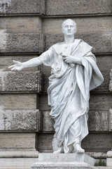 Wall Mural - Marble roman statue: Cicerone