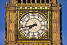 Big Ben (Houses Of Parliament) Close-up