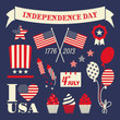 © Iveta Angelova - Independence Day Design Elements Set