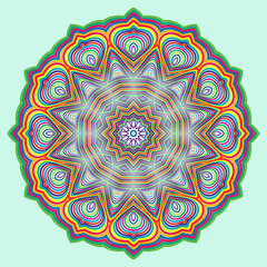 Aufkleber - Vector Round Decorative Design Element